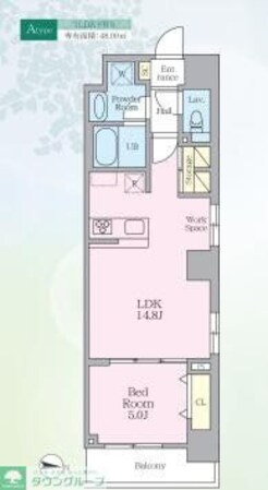 ロレーヌ東陽の物件間取画像